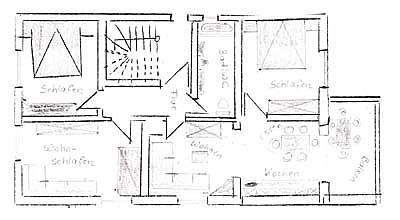 Ferienwohnung Grundriss