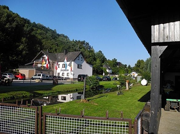 Campinganlage, Landgasthof & Restaurant Frings-Mühle - direkt am Ahrtalradweg