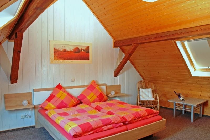 Schlafzimmer Burgunderwohnung