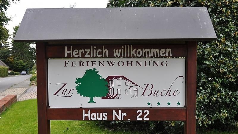 Schild Ferienwohnung