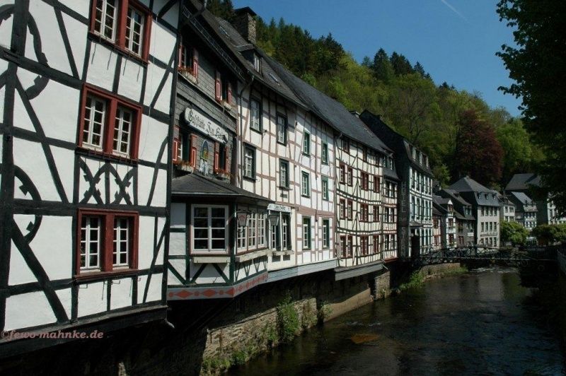 Fachwerkhäuser in Monschau