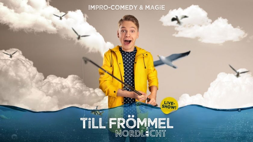 Till Frömmel live! – NORDLICHT – Comedy-Impro & Magie